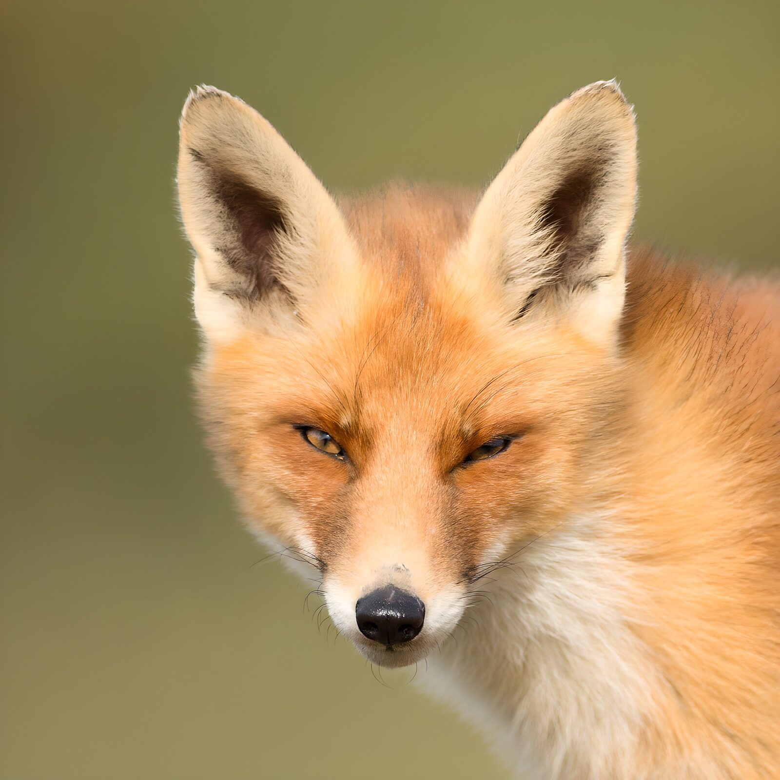 OCUK61506: Close-Up of a Fox's Face