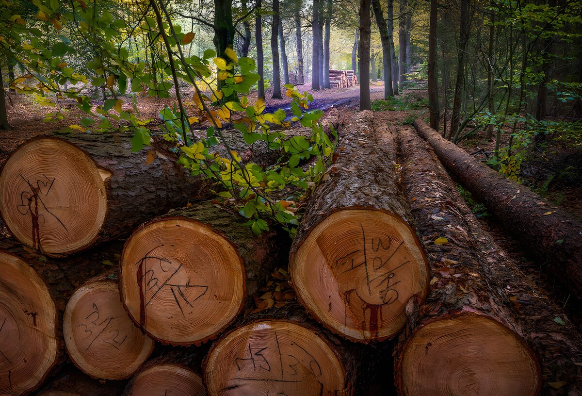 OCUK24511: Timber Harvest in the Autumn Forest