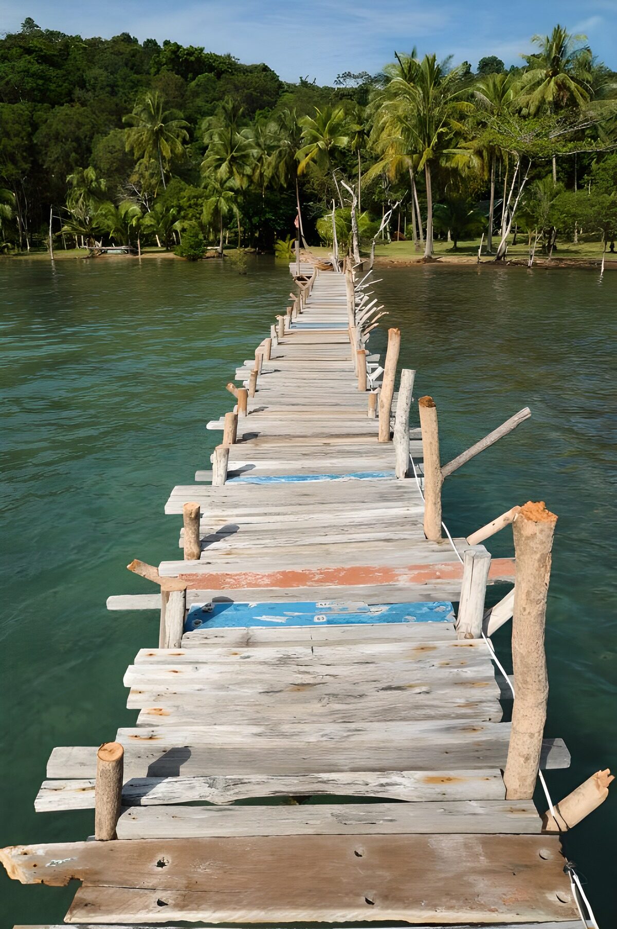 Tranquil Wooden Pier by the Shore