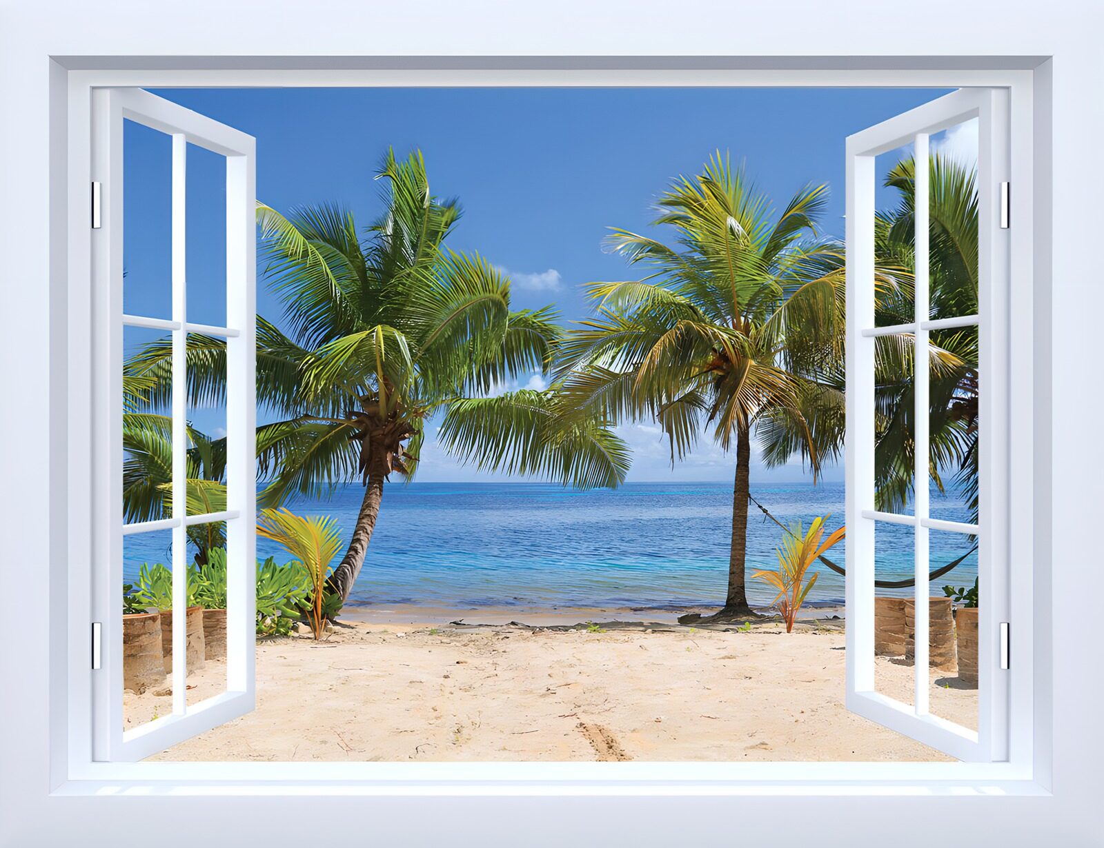 OCUK43698: Ocean View from a Bright Window