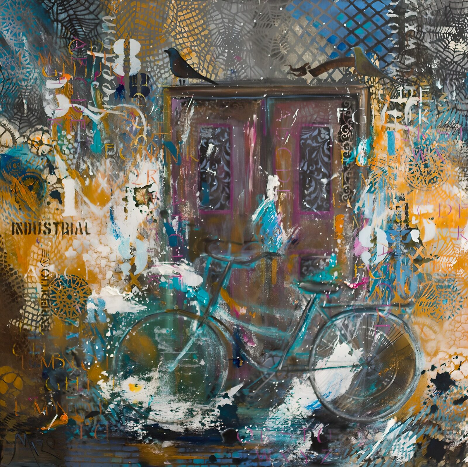 OCUK54809: Urban Vibes with Bicycle Essence