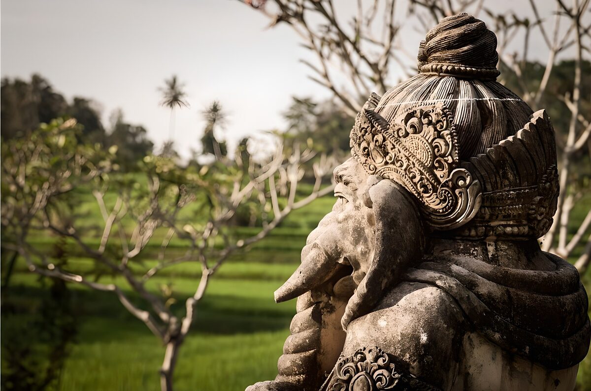 Serene Ganesha Amidst Nature