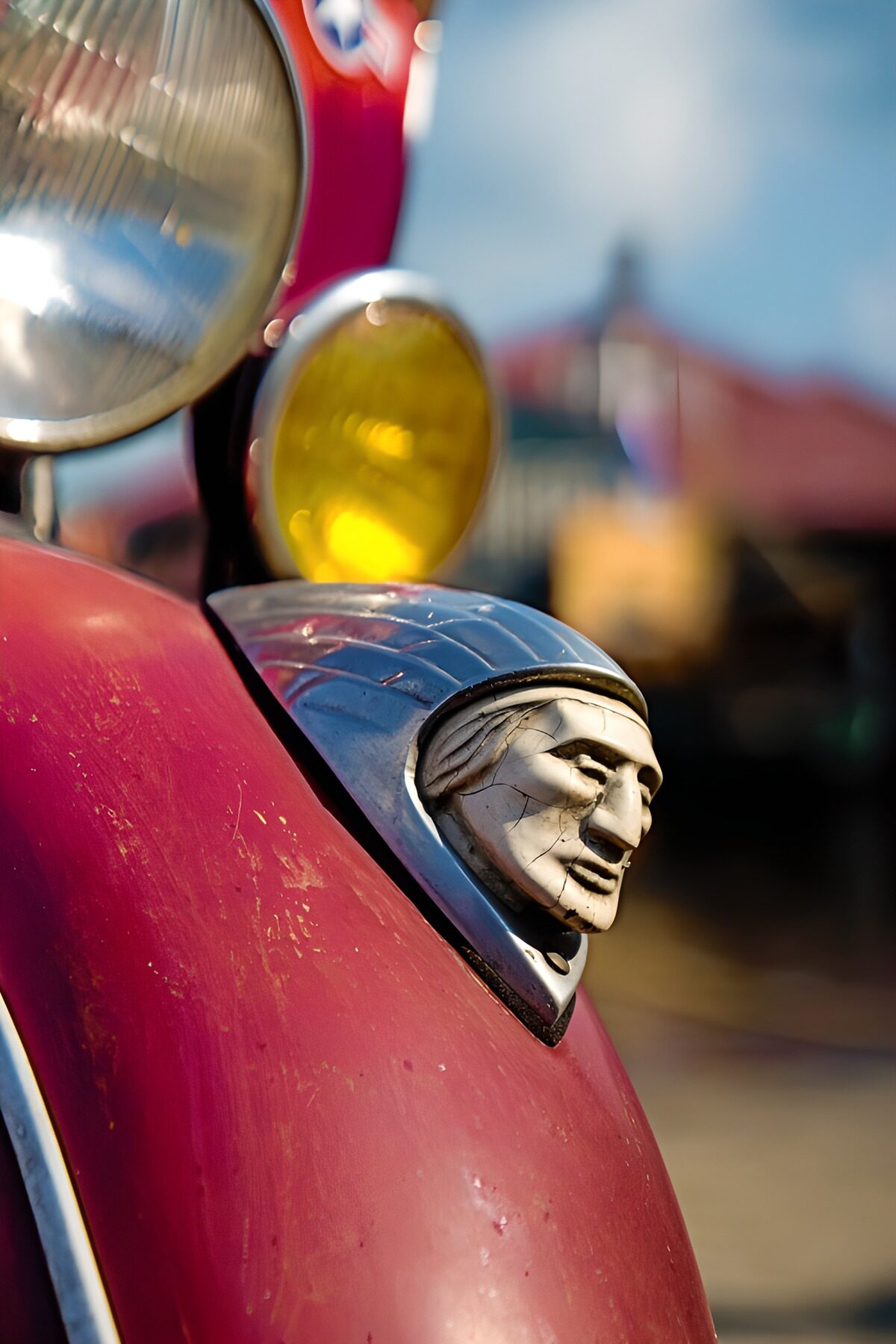 OCUK28705: Vintage Car Grille Ornament
