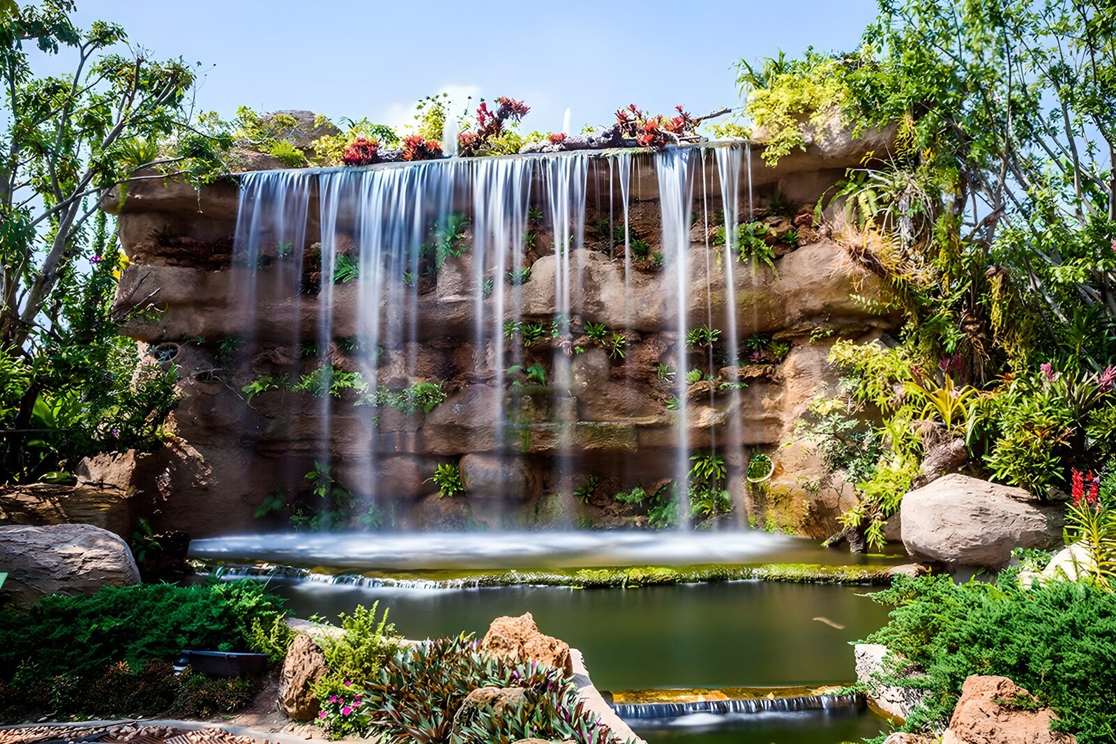 OCUK73874: Serene Waterfall Oasis