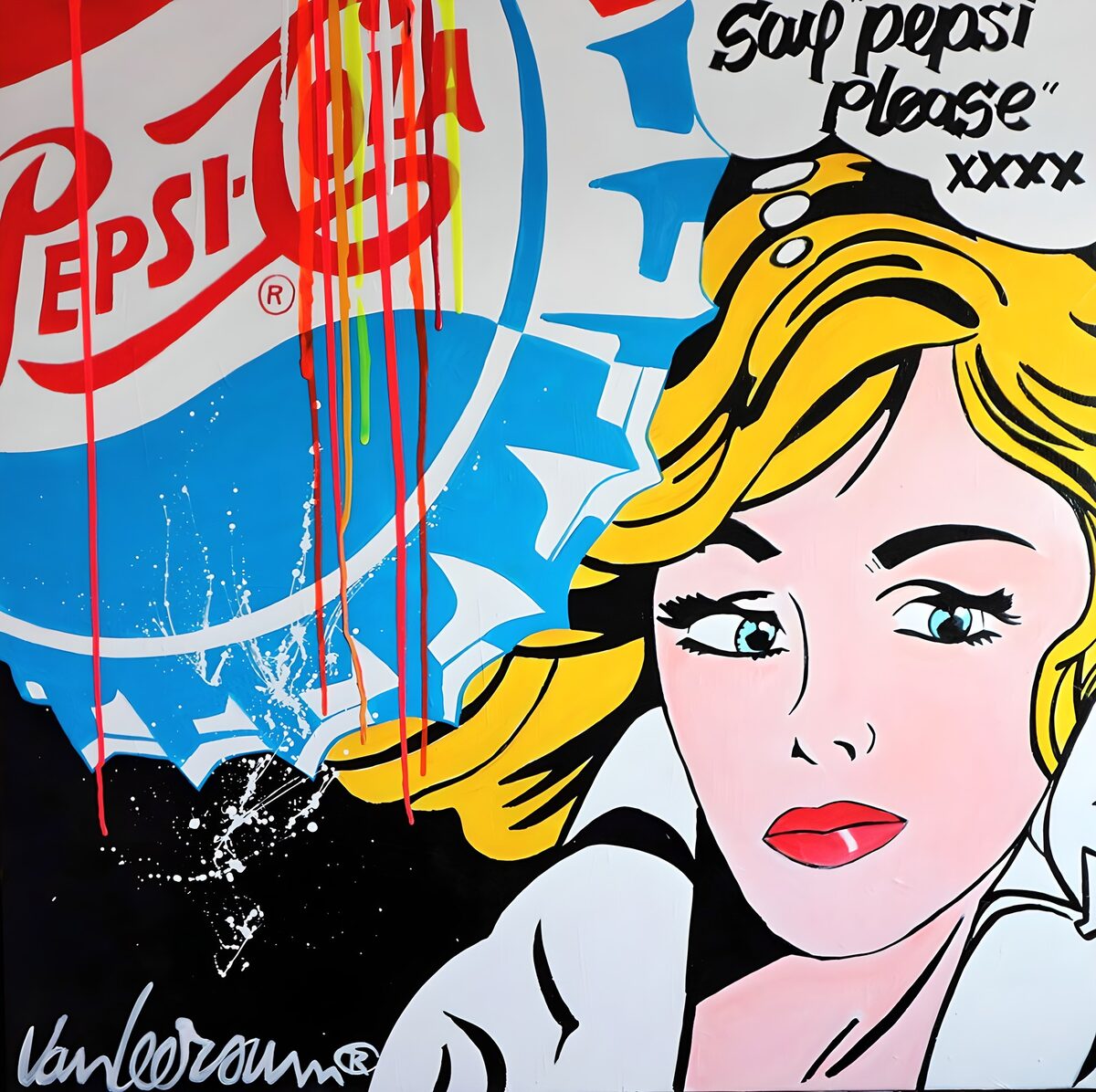 OCUK32736: Pop Art Reflections on Pepsi