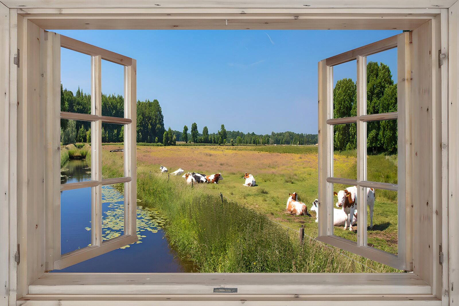 OCUK24687: Scenic View of Pastoral Landscape