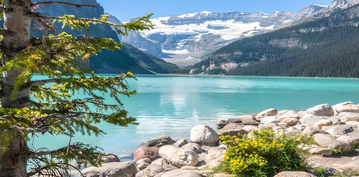 Serene Glacial Lake Retreat