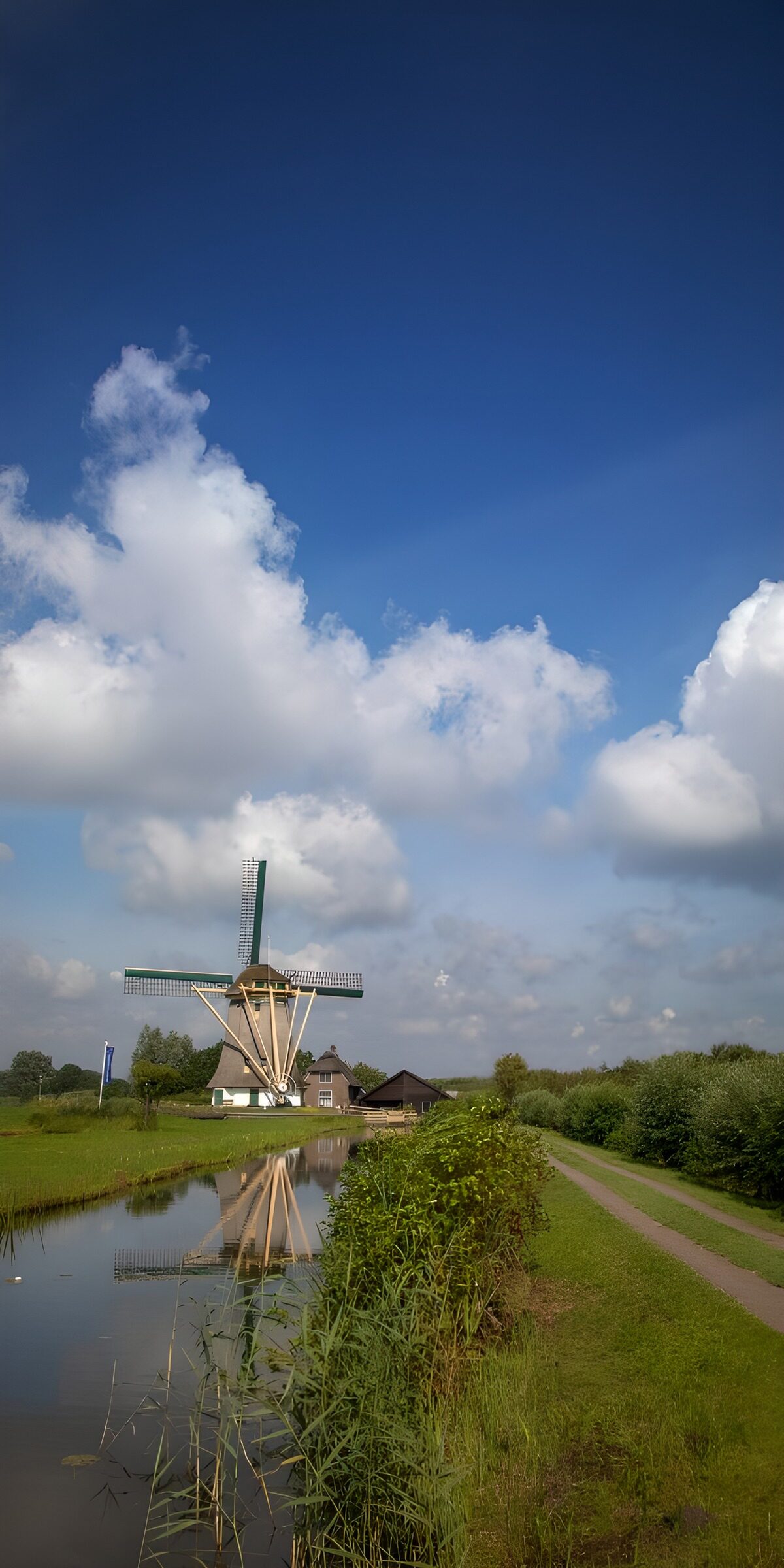 OCUK54256: Dutch Windmill by the Water