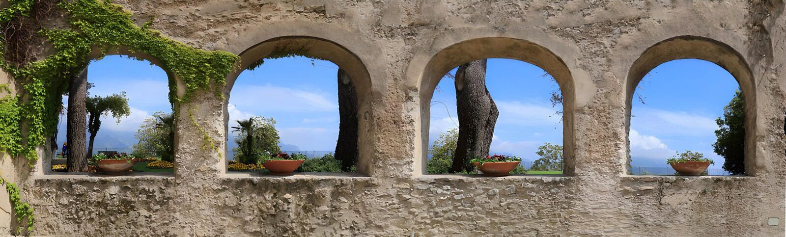 OCUK10038: Tranquil Vistas Through Ancient Arches