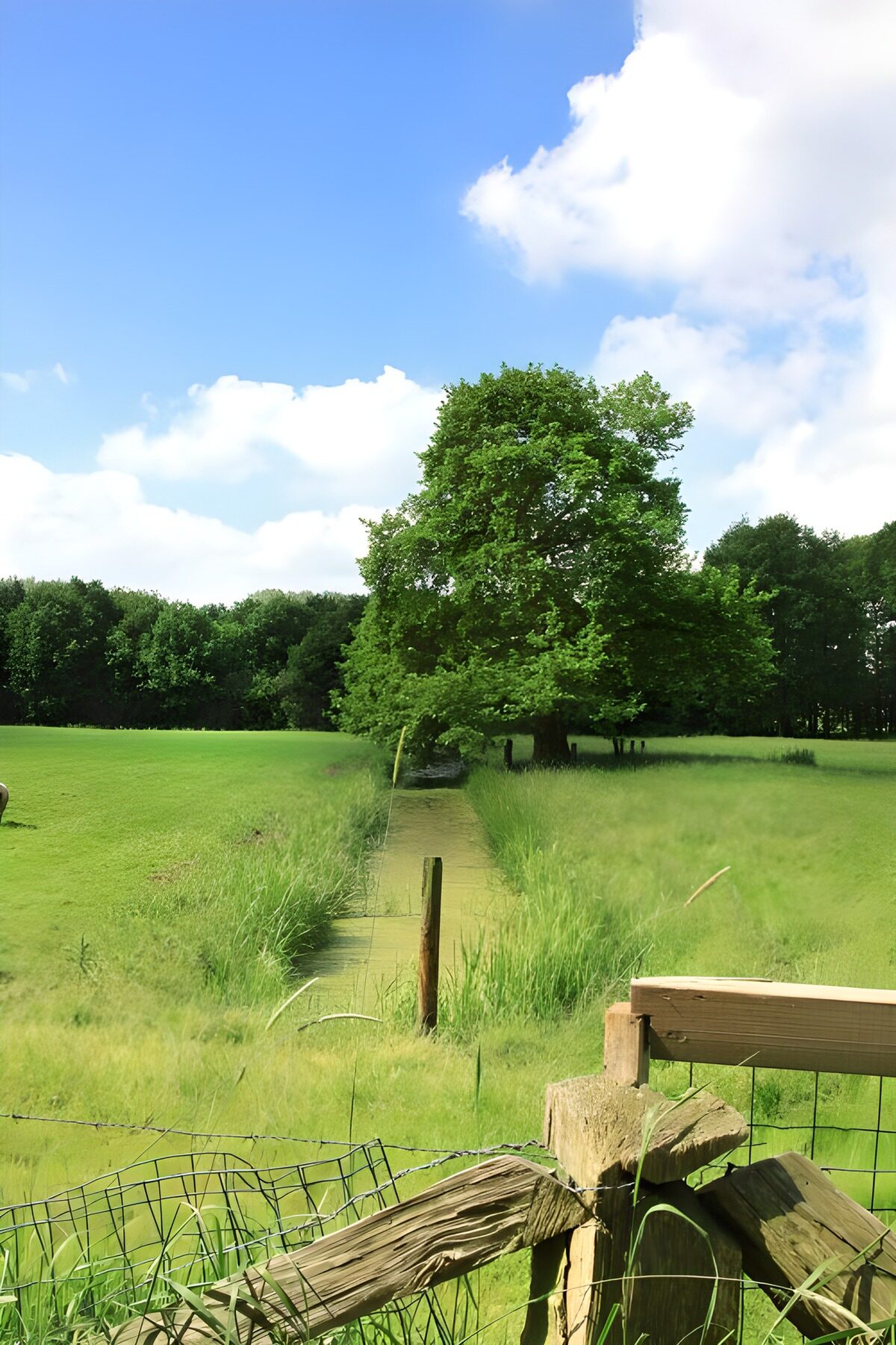 OCUK85949: Ditch through meadow