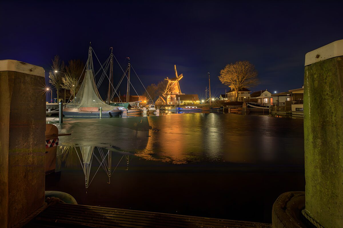 OCUK90755: Tranquil Night at the Harbor