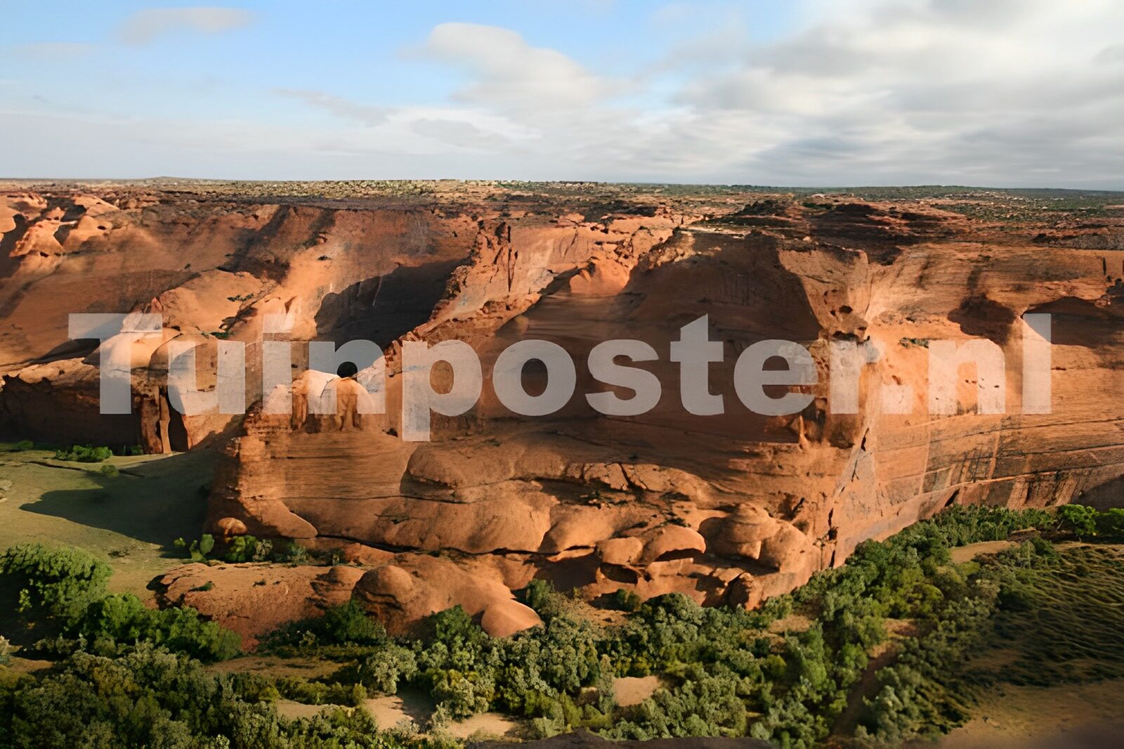OCUK41469: Canyons viewed from the edge, sky