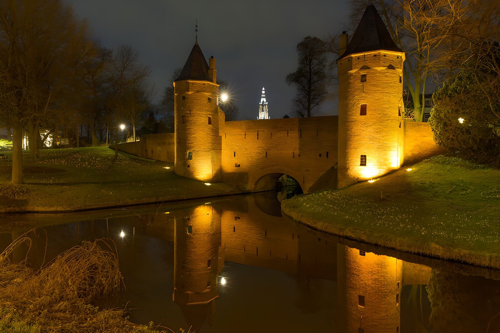 OCUK25929: “Illuminated Fortress at Night”
