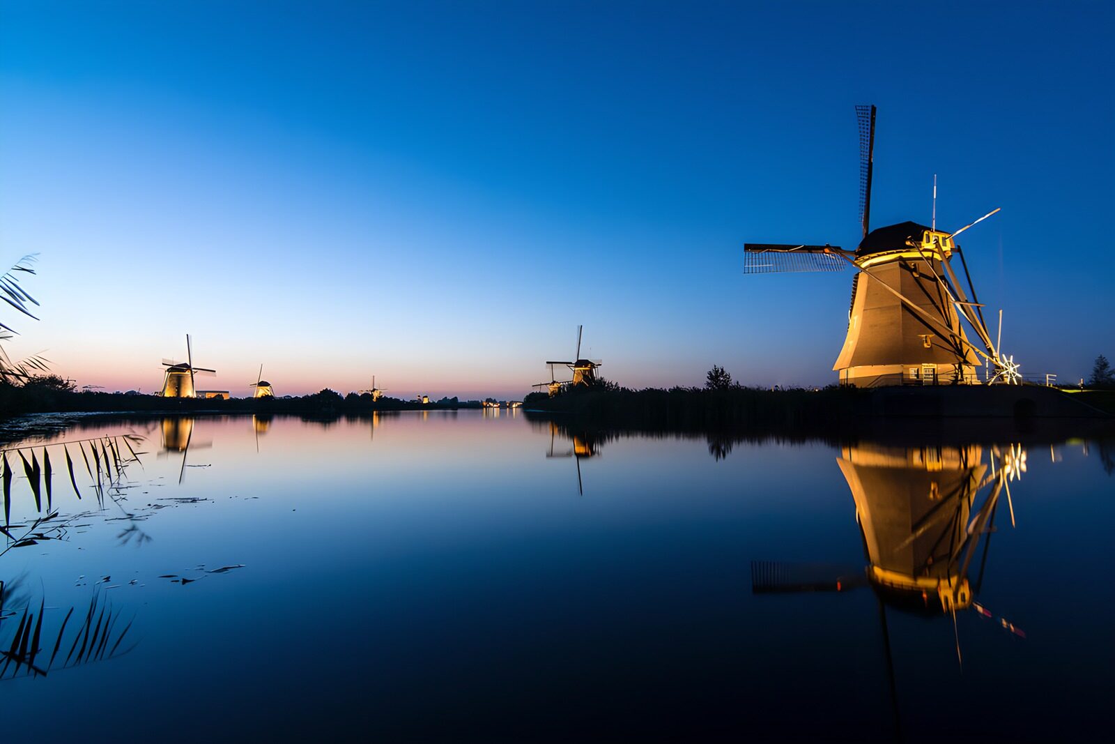 OCUK55884: Tranquil Twilight at the Windmills