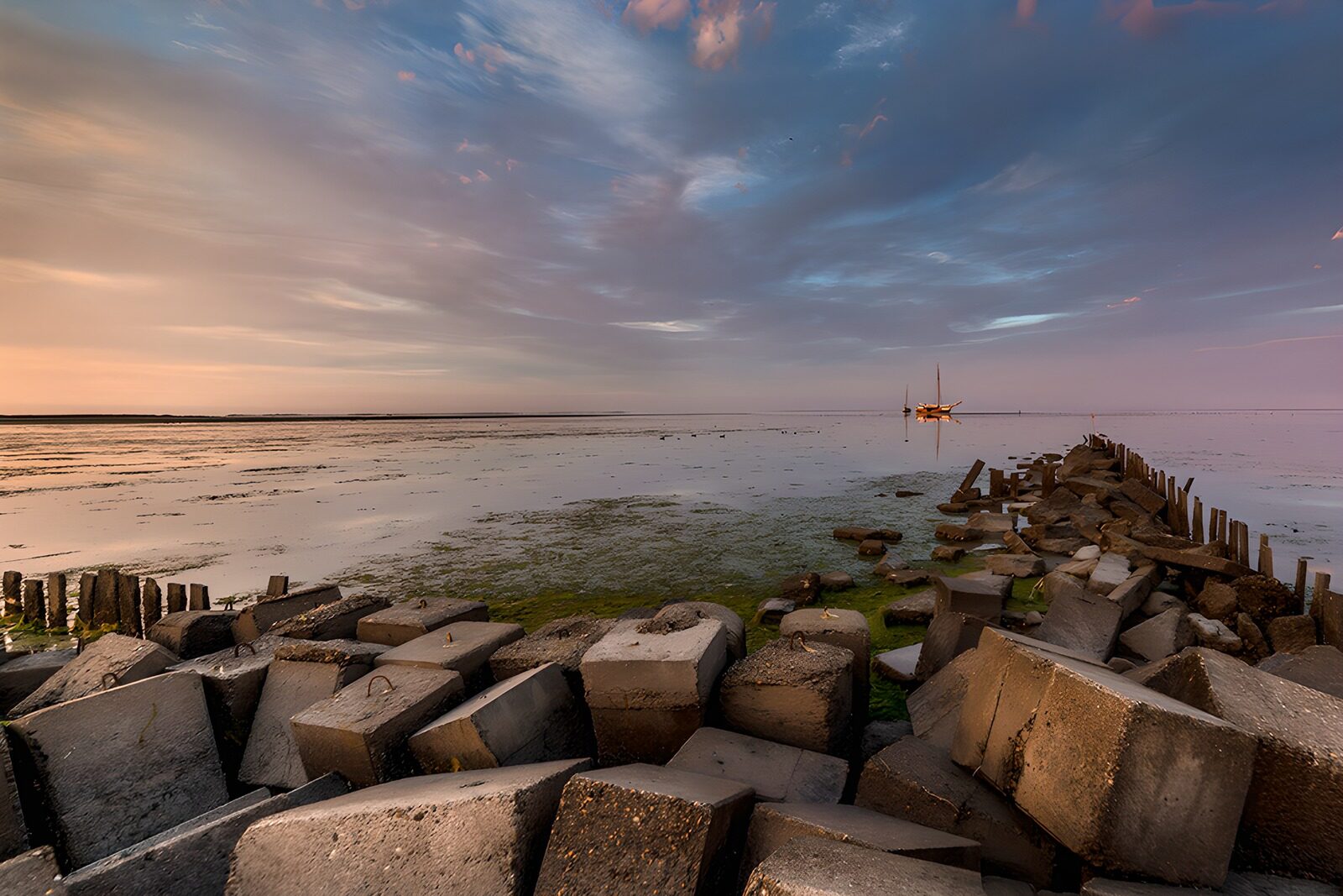 OCUK73864: Tranquil Seaside at Dusk