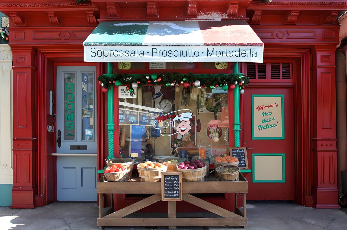 OCUK18370: Pictoresque Italian shop