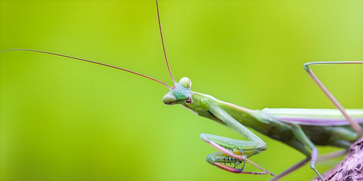 OCUK45023: Close-Up of a Green Praying Mantis