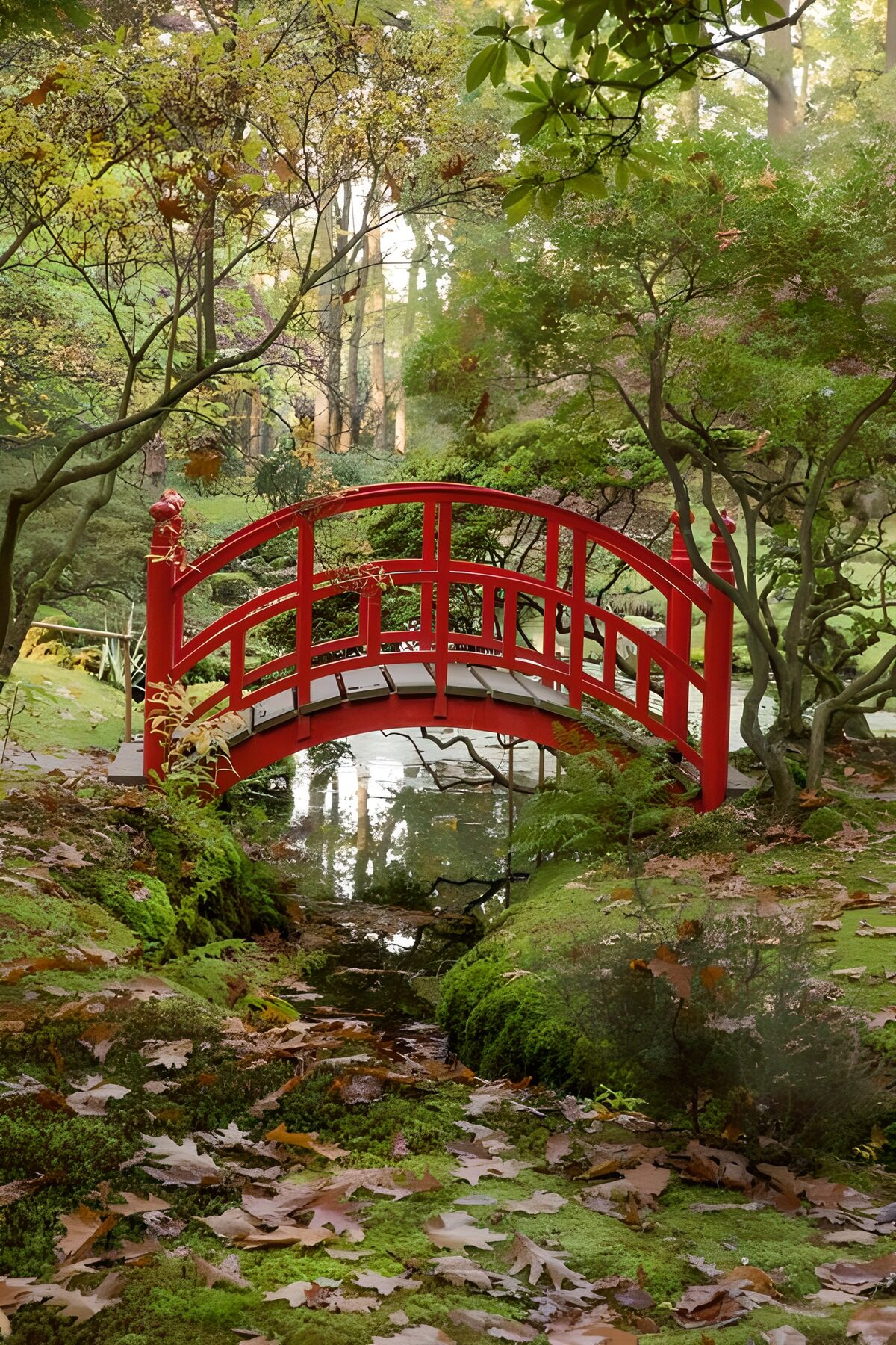 OCUK35042: Serene Garden Bridge