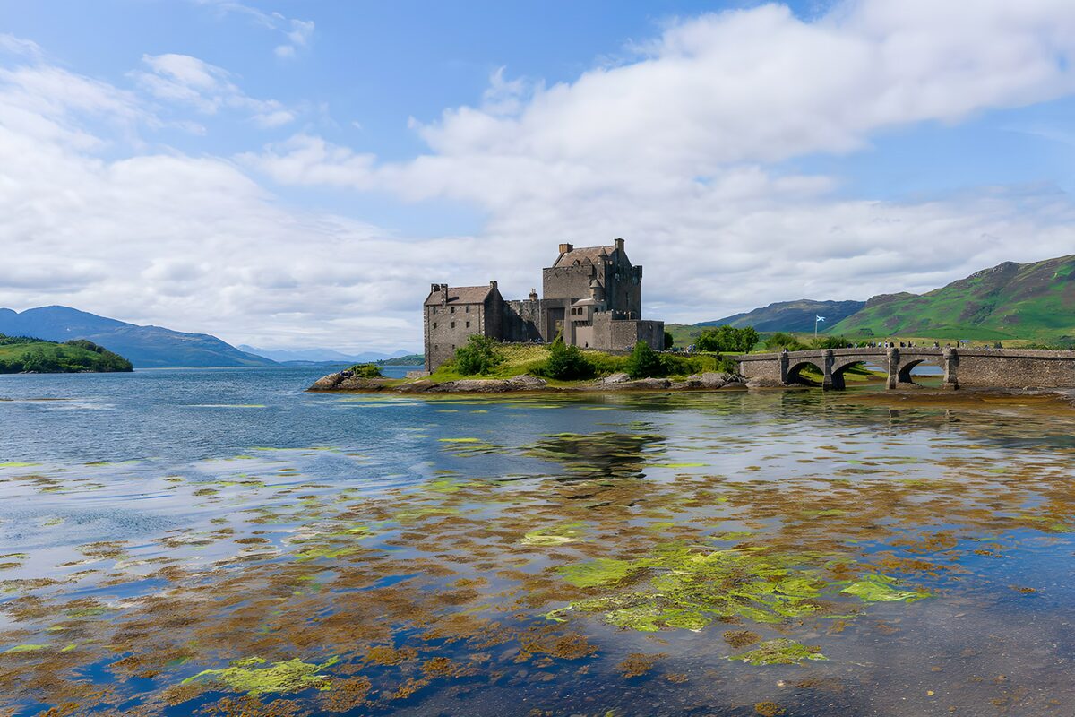 Eilean Donan Castle by the Water