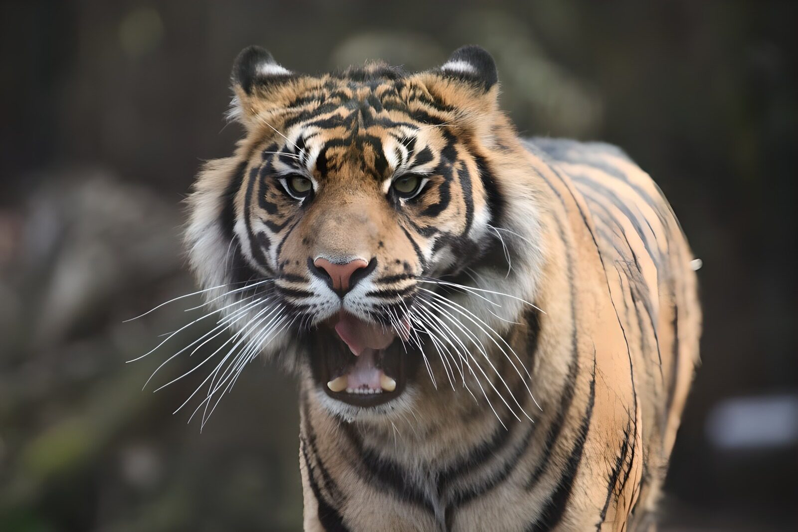 OCUK24232: Fierce Tiger in the Wild