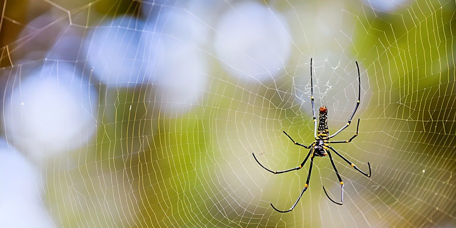 OCUK15660: Elegant Spider in Its Web