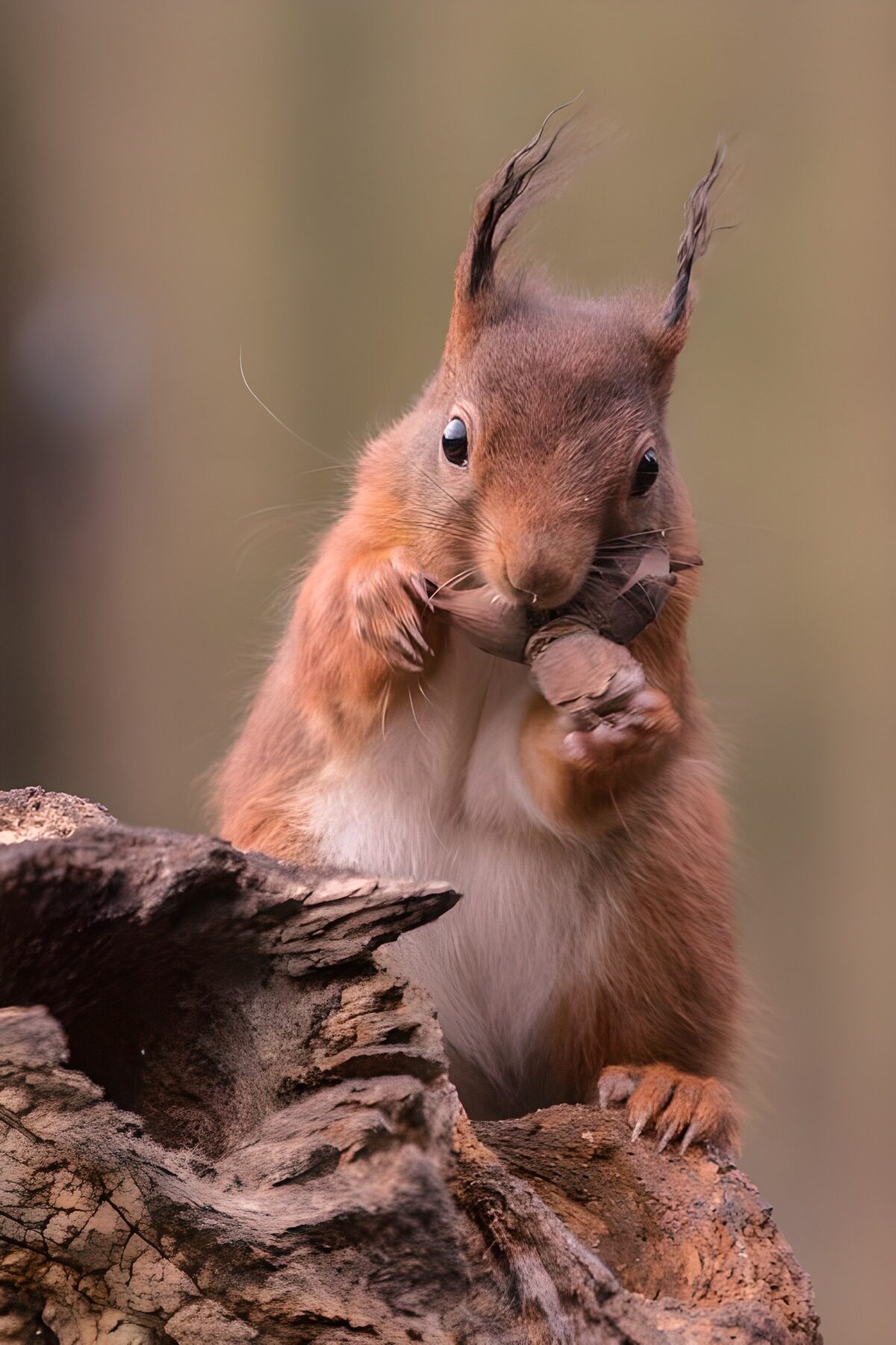 OCUK14299: Charming Squirrel Snack Time