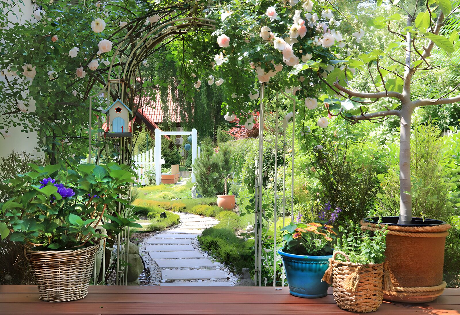 OCUK98706: Tranquil Garden Pathway
