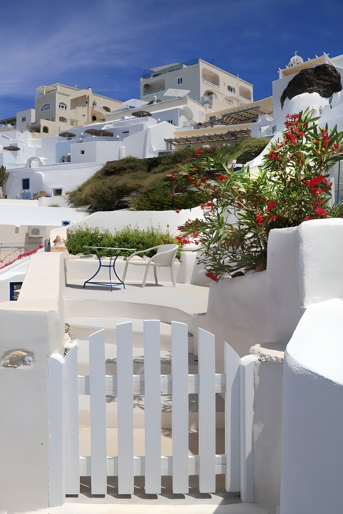 White Gate to Coastal Charm