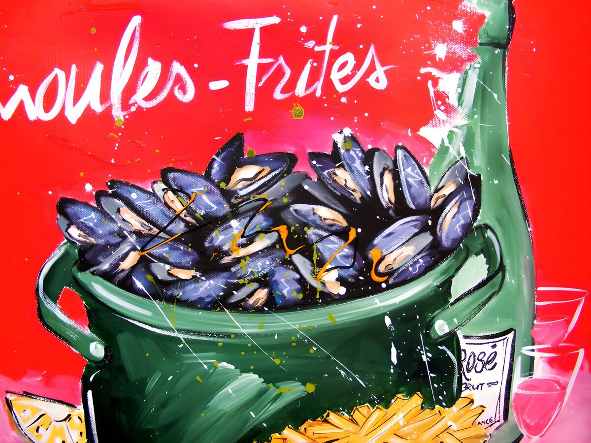 Classic Moules-Frites Delight