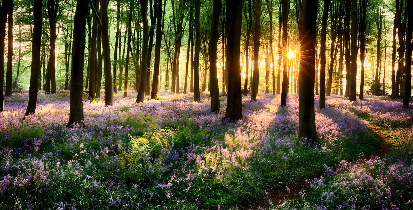 OCUK98473: Enchanted Forest at Sunset
