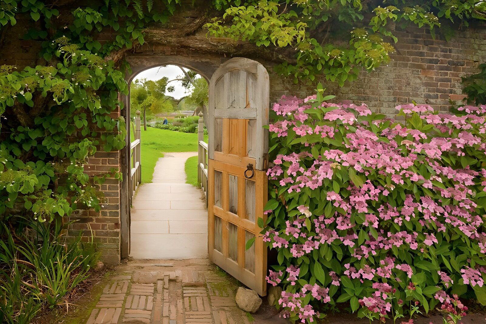 OCUK60846: Serene Garden Entrance