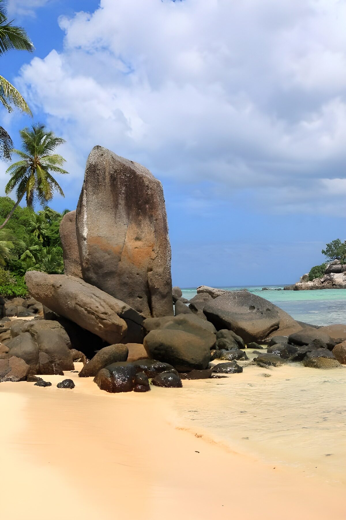 OCUK76134: Serene Coastal Rock Formation