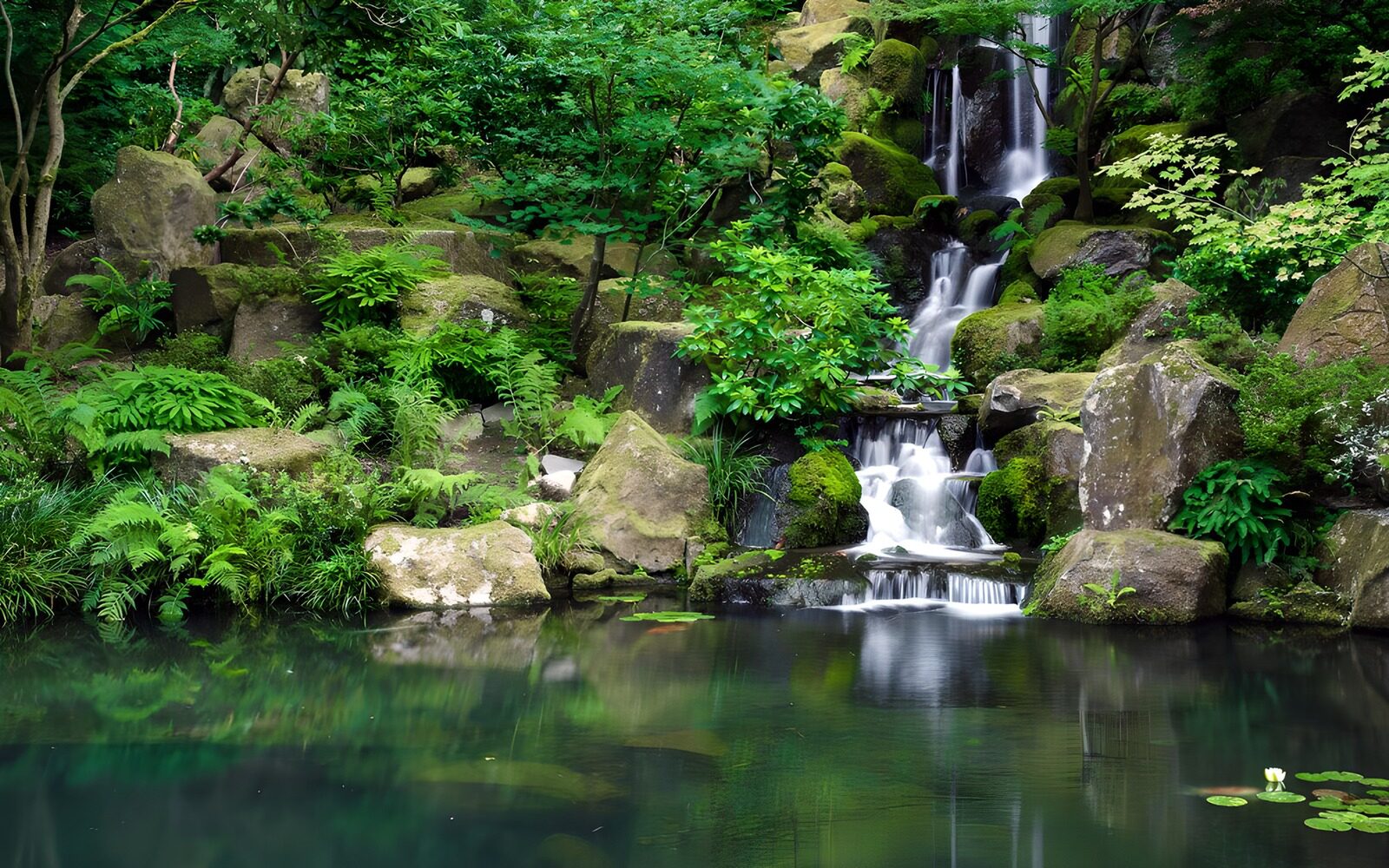 OCUK64683: Tranquil Waterfall Oasis