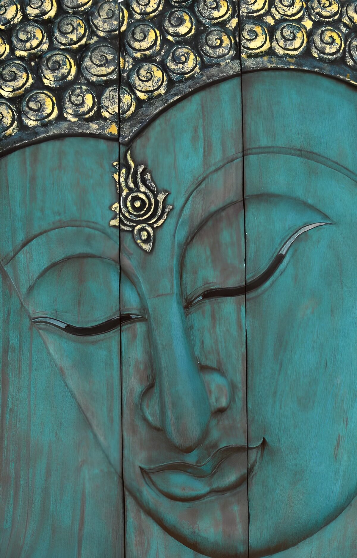 OCUK23623: Serene Buddha Face Art