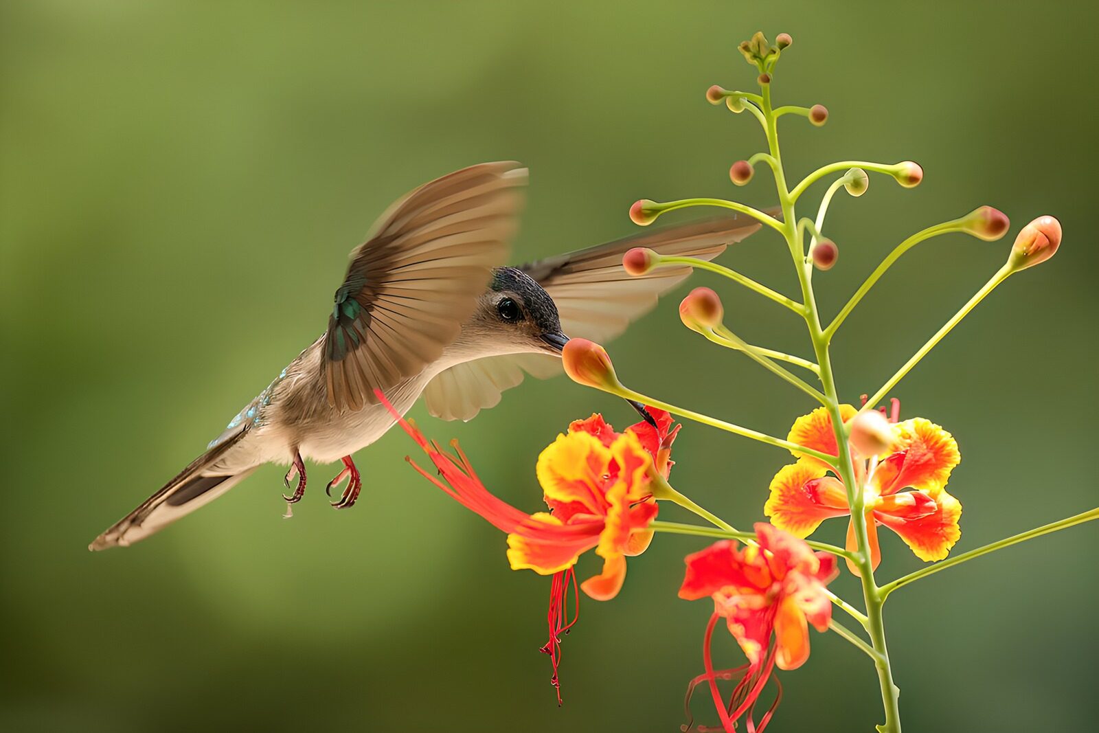 OCUK67766: Graceful Hummingbird Hovering