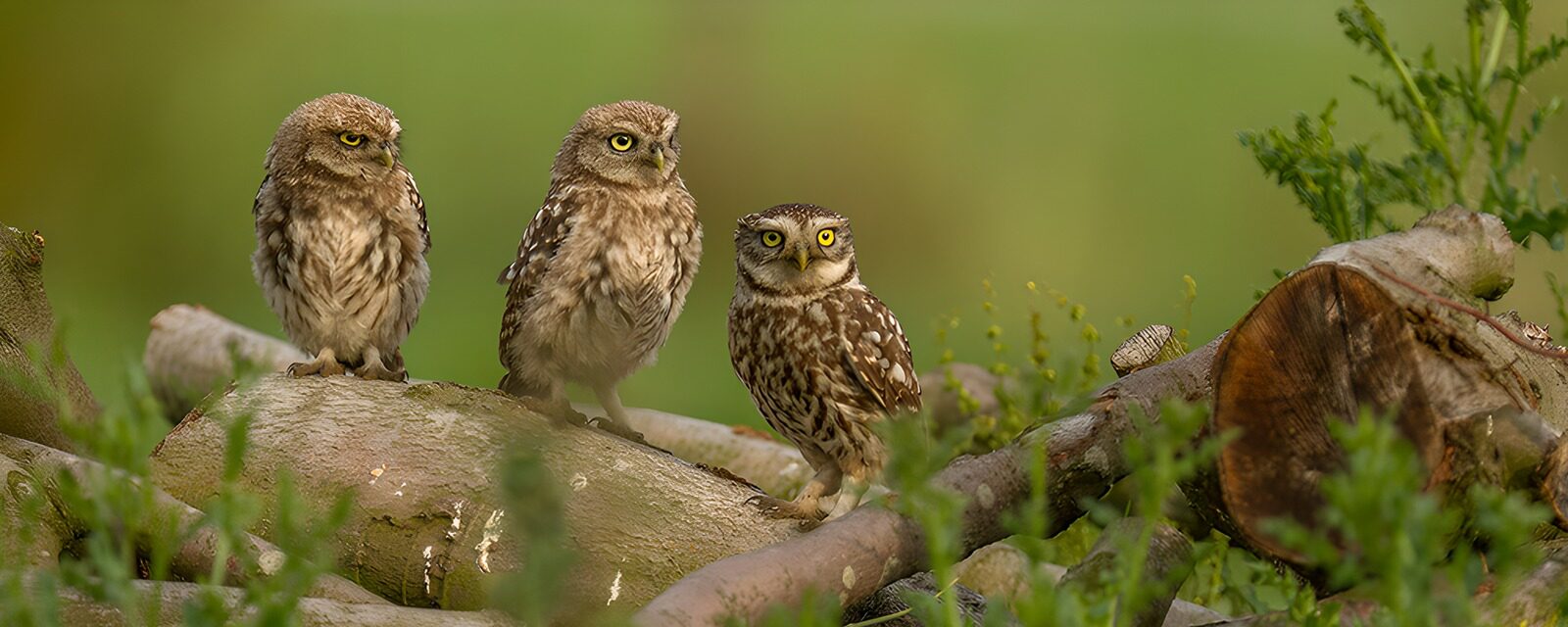 OCUK85992: Trio of Wise Owls