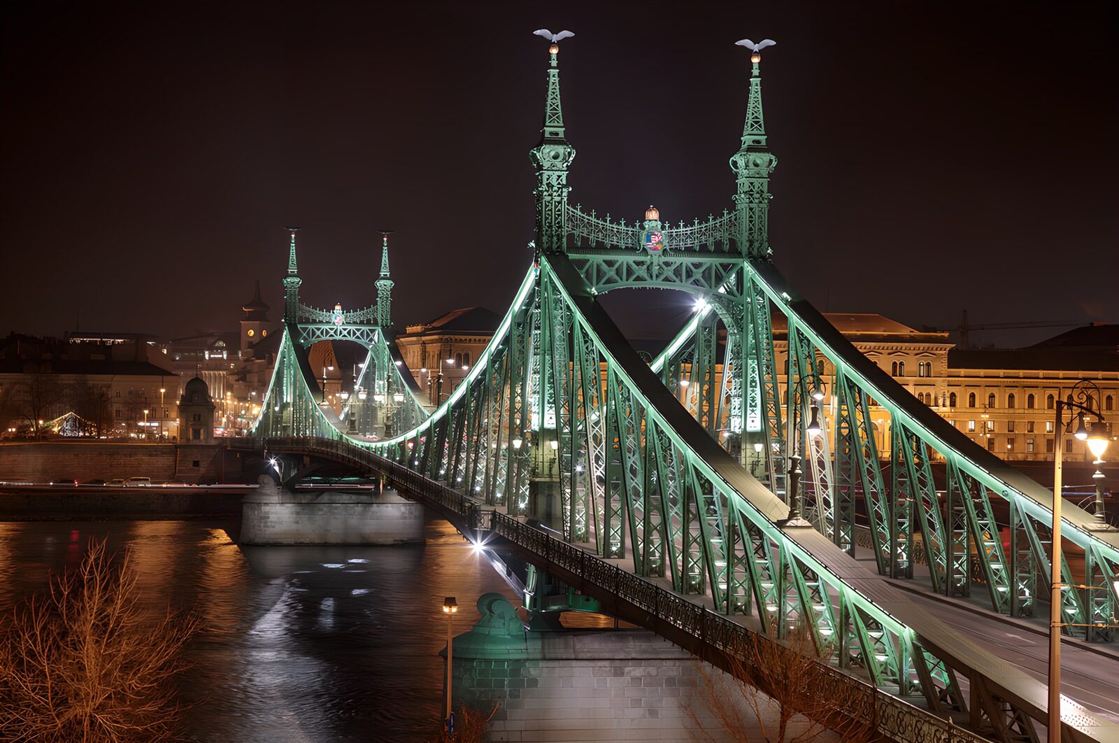 OCUK73059: Night Lights of Liberty Bridge