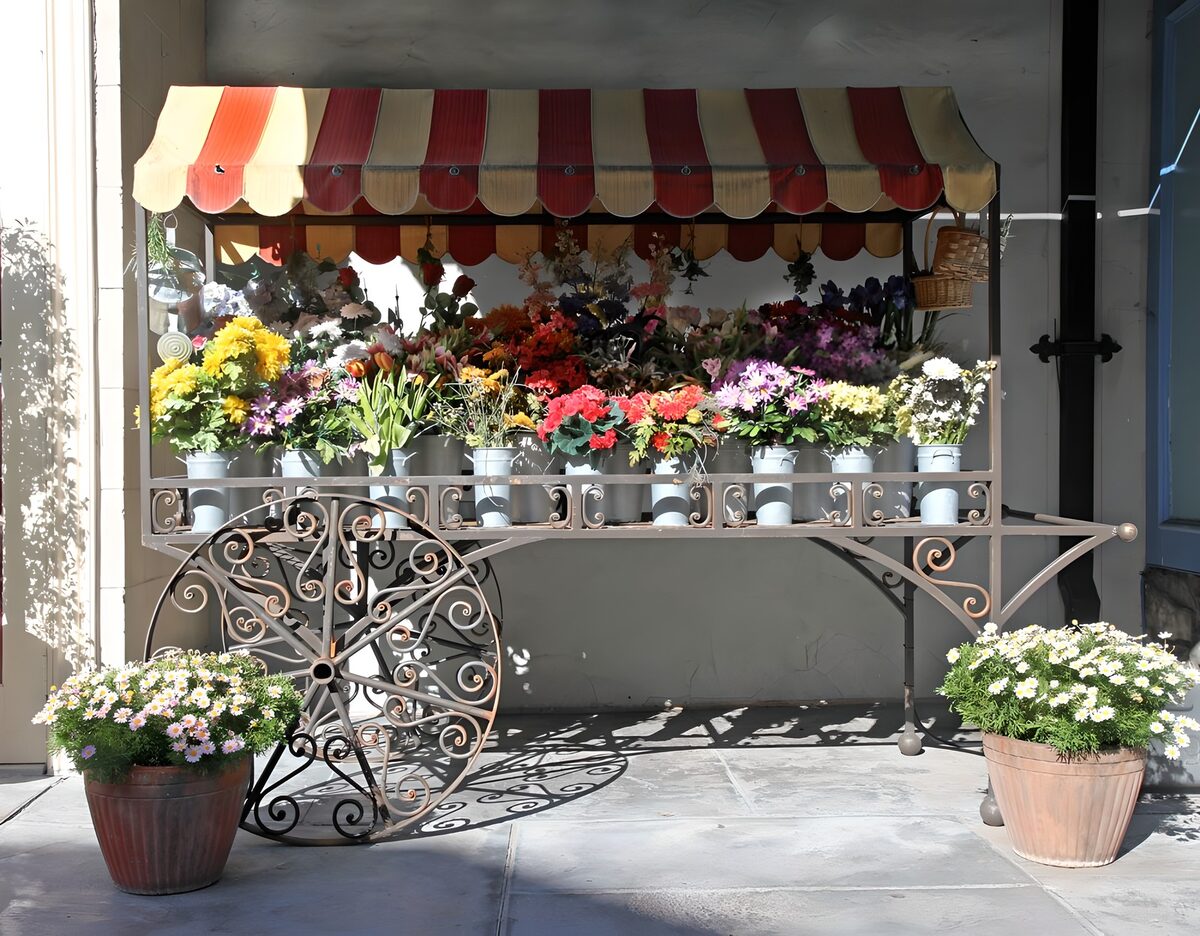 OCUK10627: Mobile flower stall