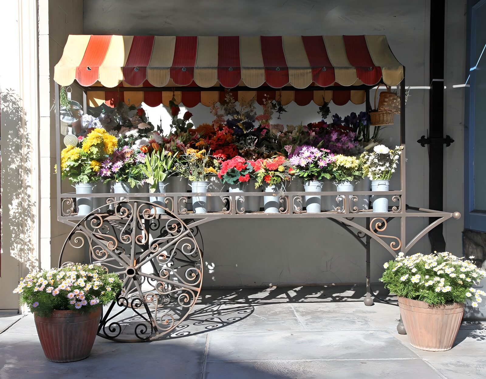 OCUK10627: Mobile flower stall