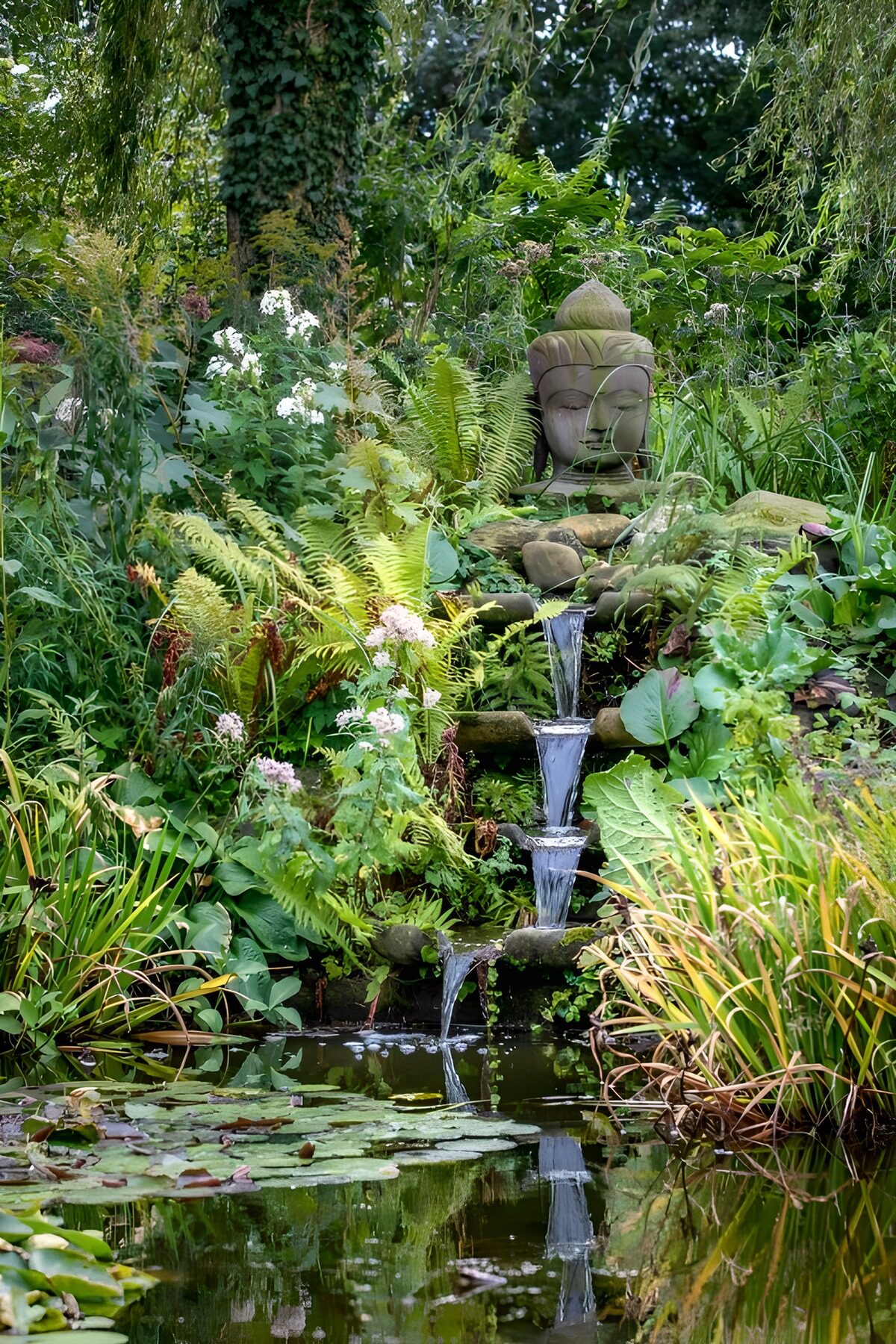 OCUK15103: Serene Garden Waterfall