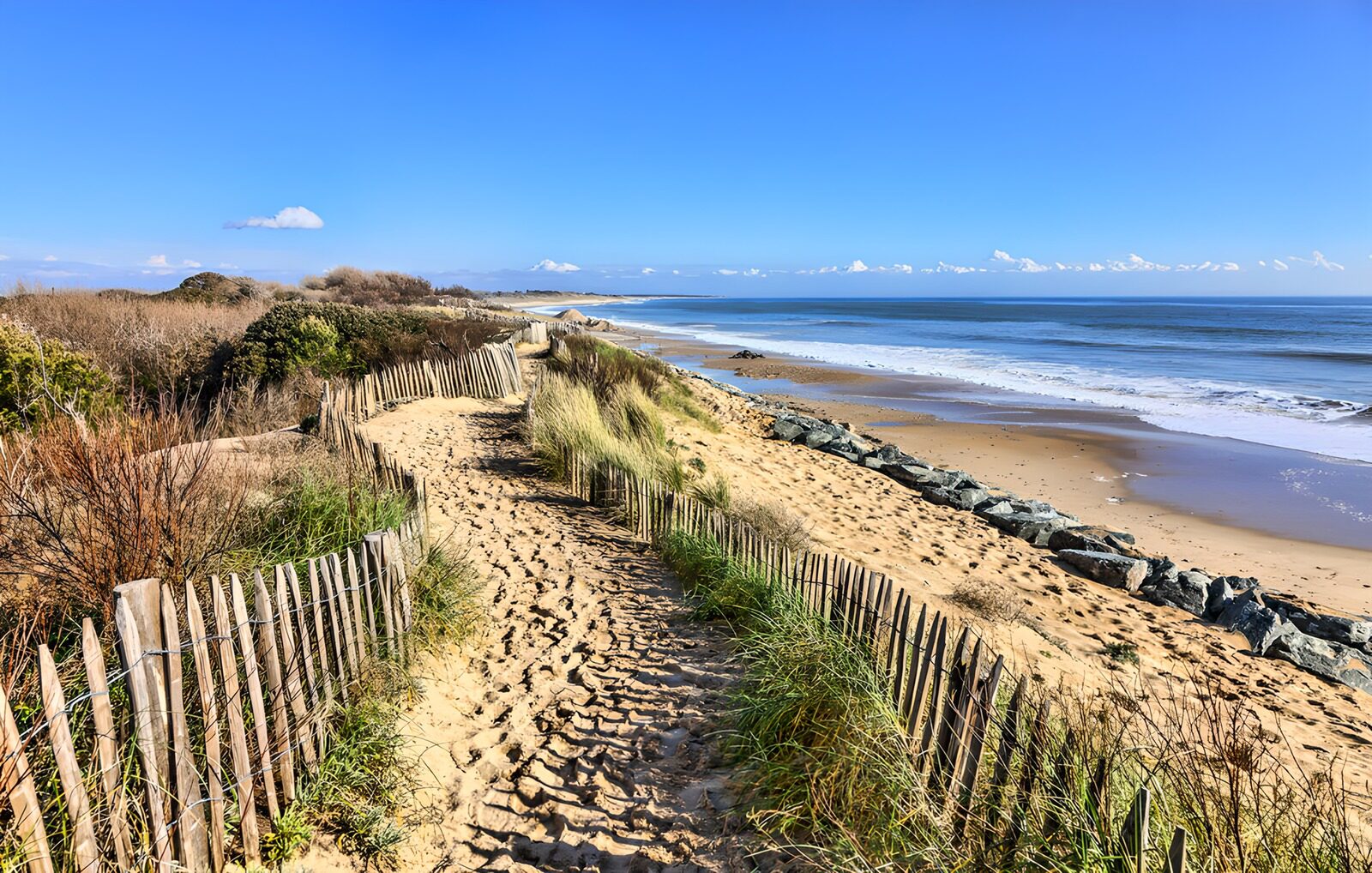 OCUK72267: Coastal Pathway by the Ocean