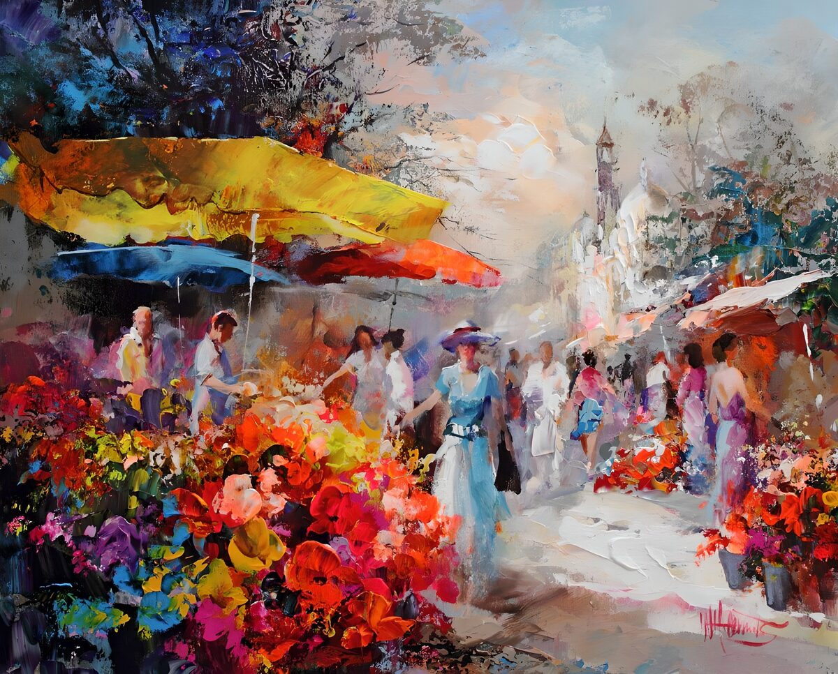 OCUK30700: Vibrant Market Day