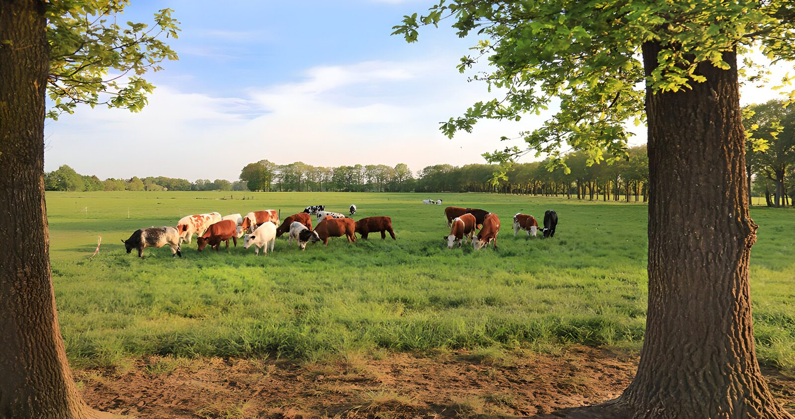 OCUK17408: Peaceful Pasture at Dusk