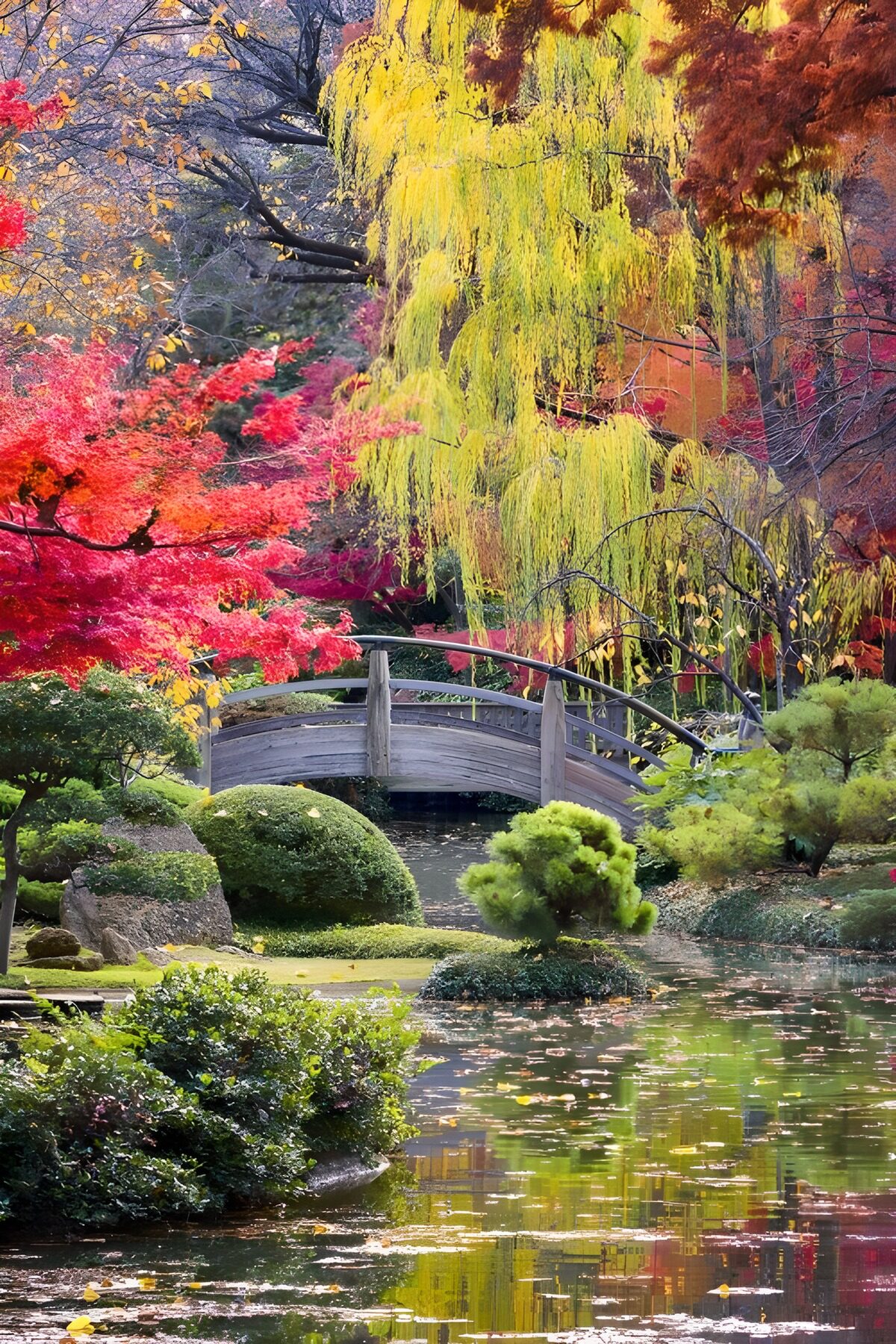 OCUK98362: Serene Autumn Garden Escape