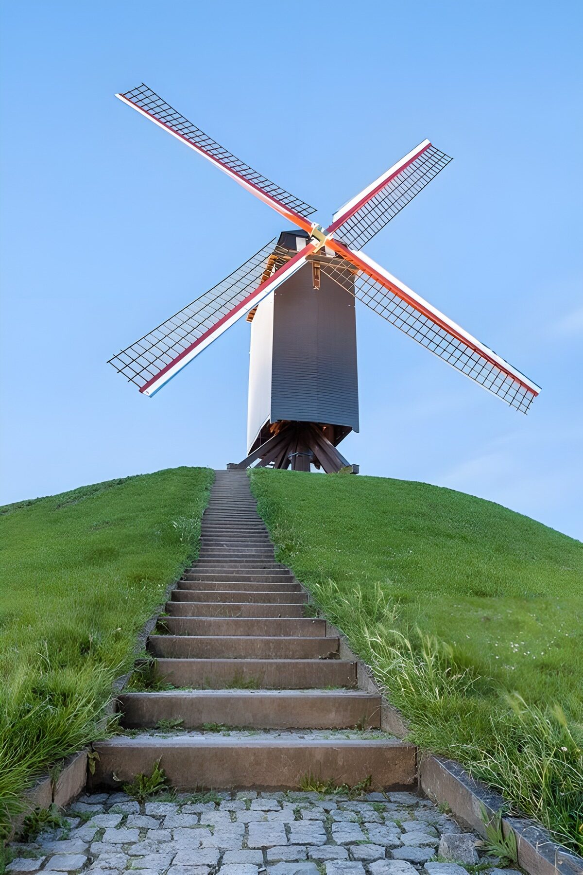 OCUK95902: Traditional Mill on a Green Hill