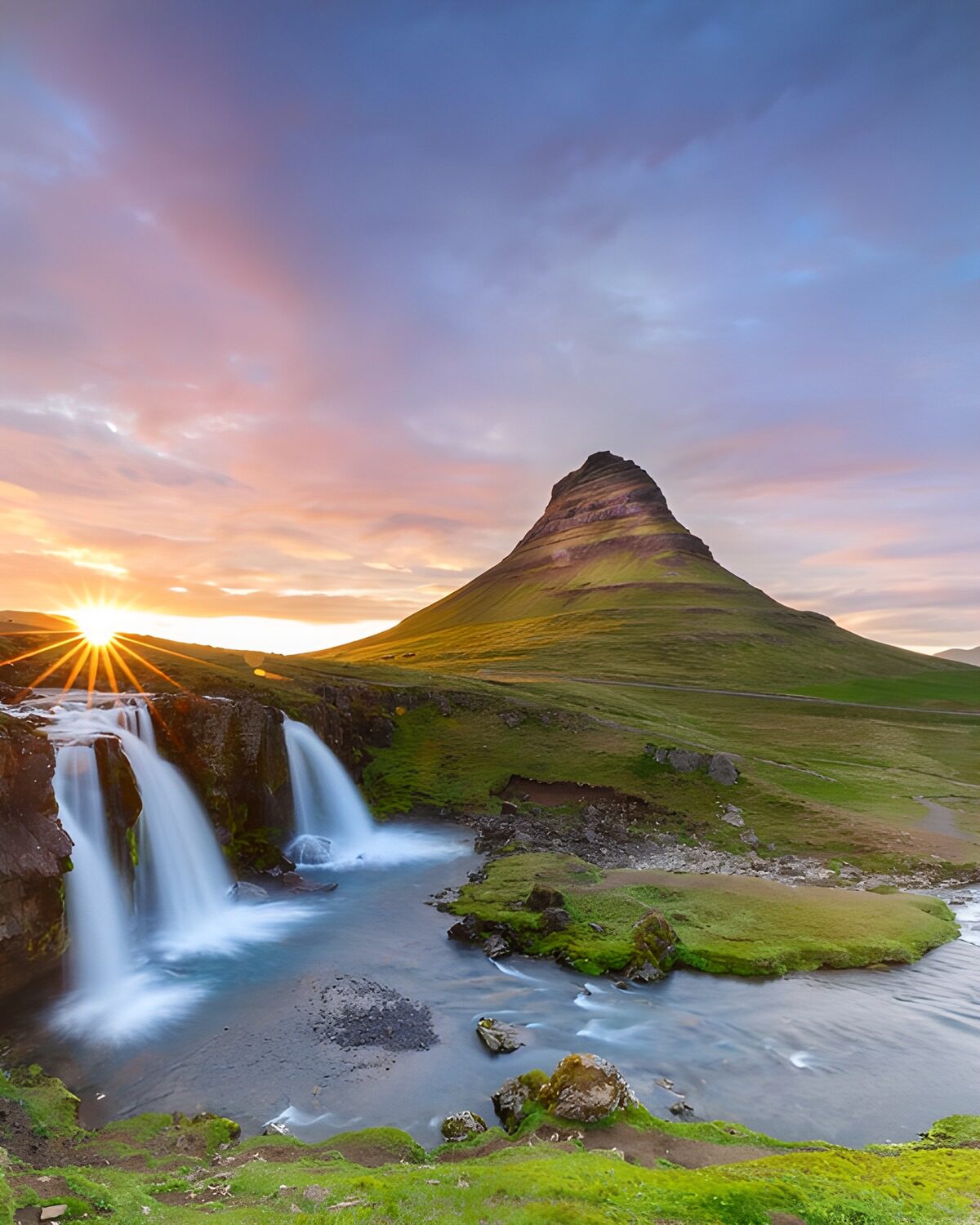 Majestic Kirkjufell at Sunset