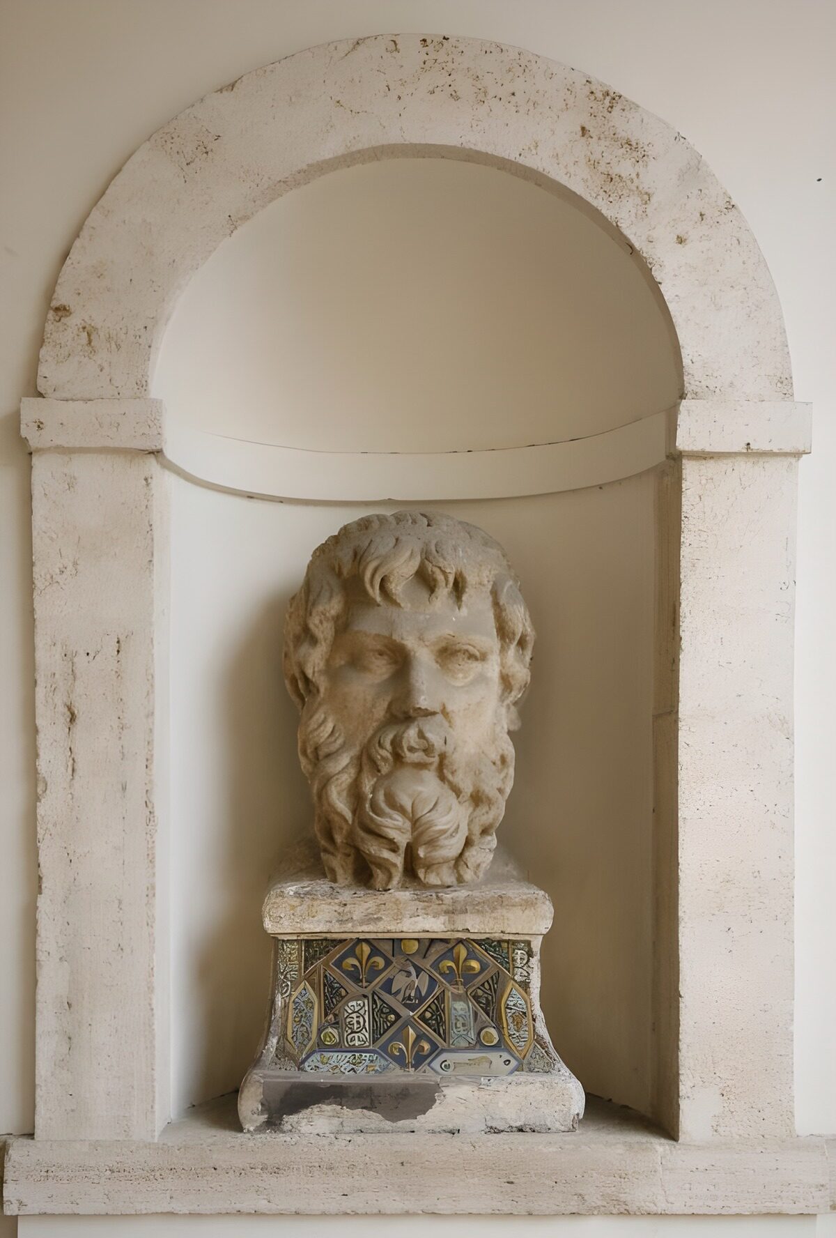 OCUK44304: Bust of a Philosophical Thinker