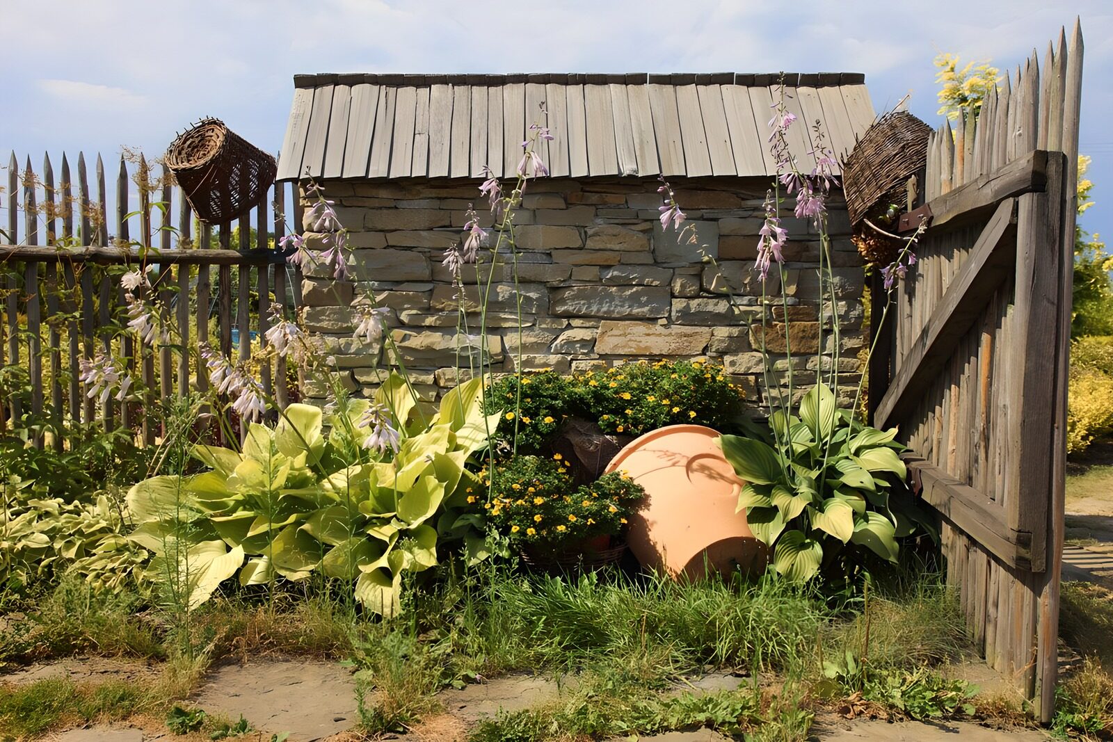 OCUK70728: Tranquil Cottage Garden Entrance