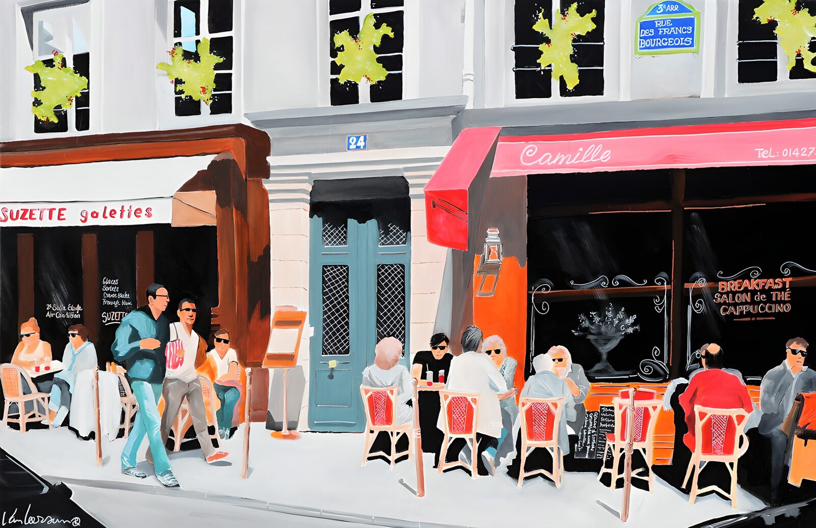 OCUK70240: Parisian Café Scene