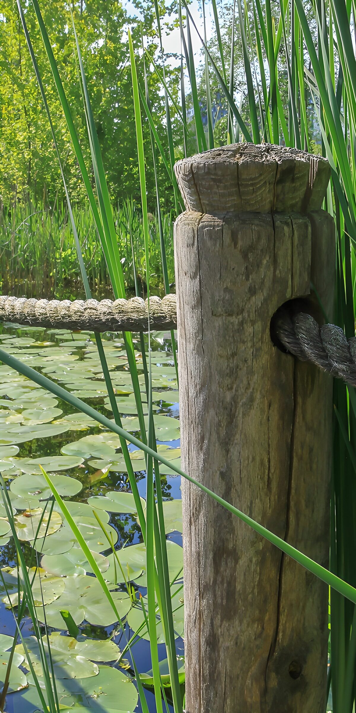 OCUK90127: Tranquil Waterside View